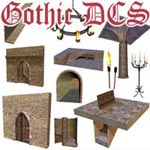 Dendras' Basic Gothic Dungeon Construction Set for ProPack