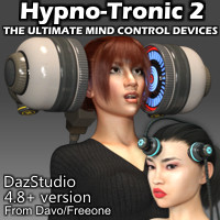"Hypno-Tronic 2" Mind Control Devices For Daz Studio 4.8+