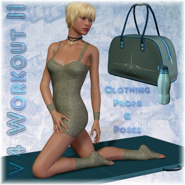 Richabri's V4 Workout II Outfit, Props & Poses
