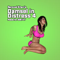 Damsel In Distress Poses For G3F/V7 Vol. 4