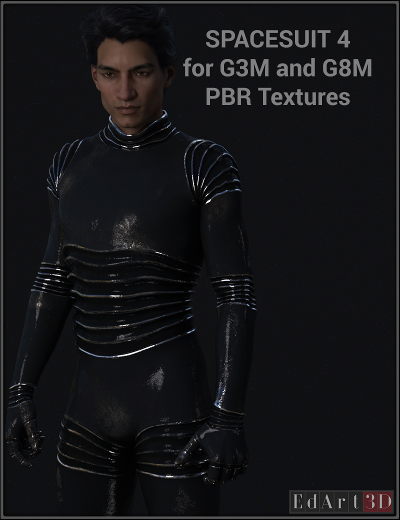 Space Suit Four For G3M & G8M PBR Textures