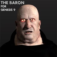 The Baron Character and outfit for Genesis 9