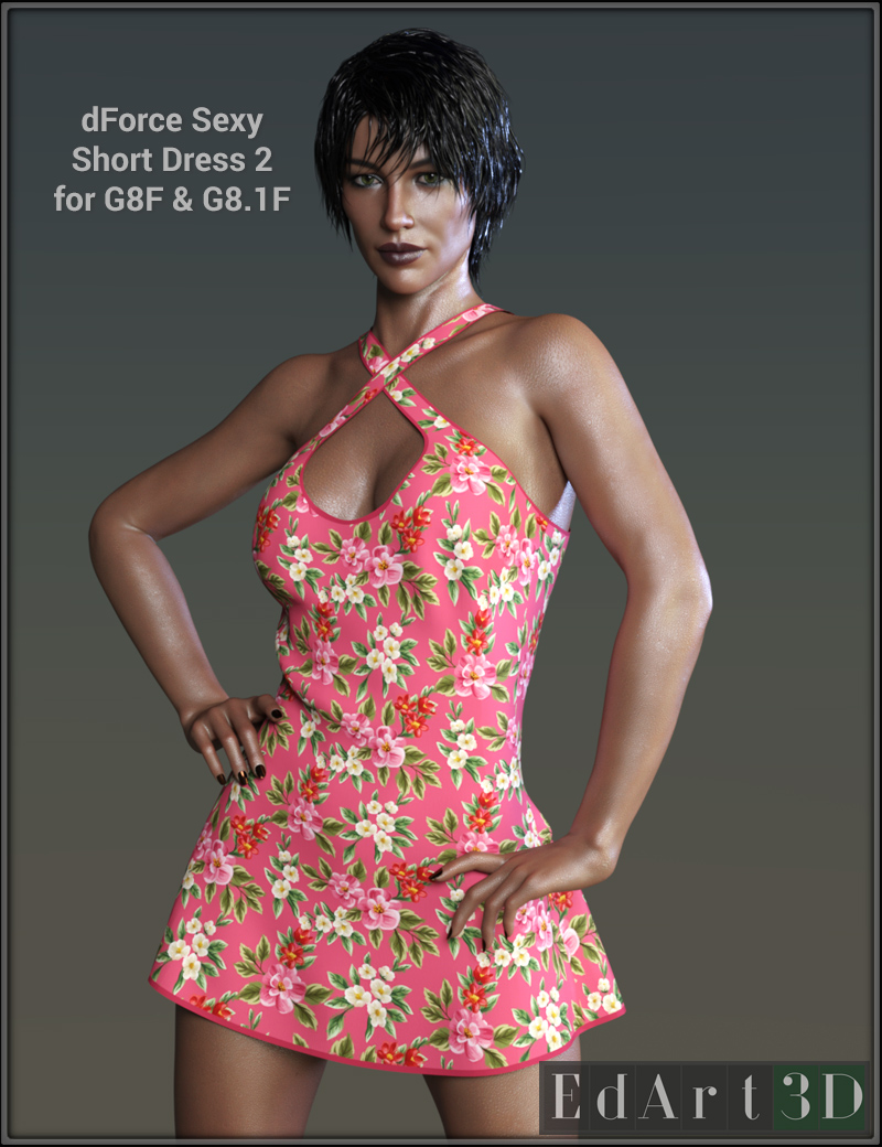 dForce Sexy Short Dress 2 For G8 And G8.1 Female