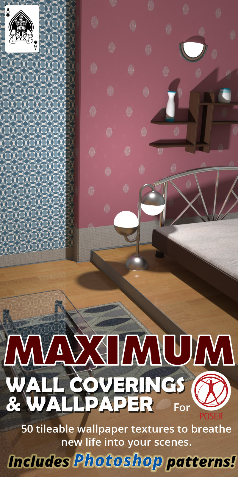 Maximum Wall Coverings And Wallpaper For Poser