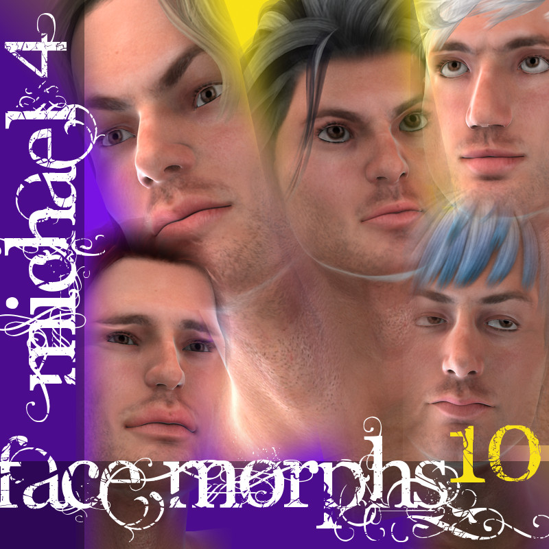 Farconville's Face Morphs for Michael 4 Vol.10