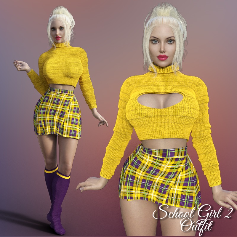 School Girl 2 Outfit