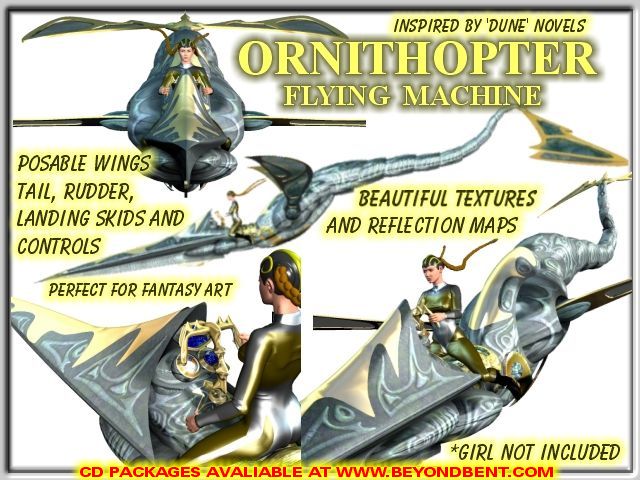 Davo's Posable Ornithopter!