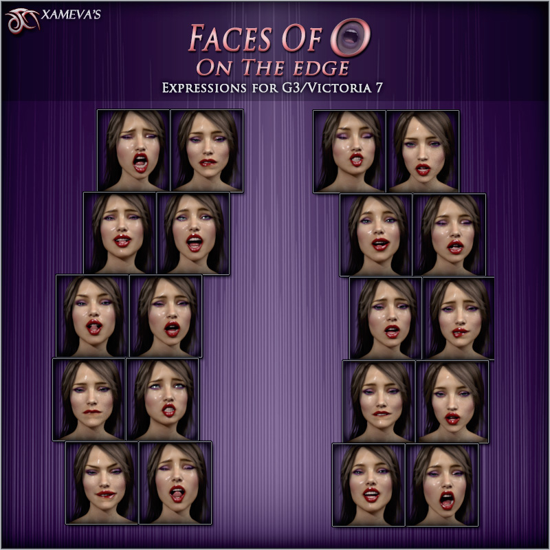 Faces of O - Edge Expressions for V7