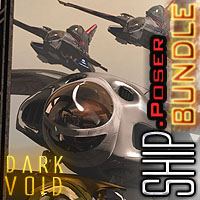 Dark Void Ships Construction Set BUNDLE Poser
