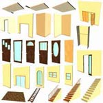 Dendras' Modern Interiors Construction Set Default Textures for PPP