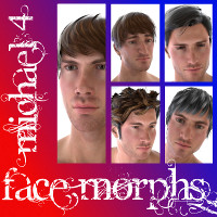 Farconville's Face Morphs for Michael 4 Vol.6