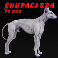 Darkseal's Chupacabra for Poser8Dog
