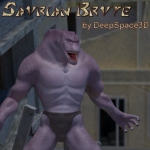 DeepSpace3D's Saurian Brute