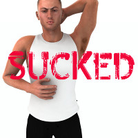 Sucked