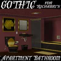 Gothic Apt Bathroom