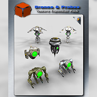 Drones & Probes Texture Pack 1