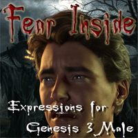 Fear Inside - Expressions For Genesis 3 Male