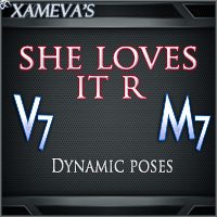 Loves It Rough - Poses for V7 and M7