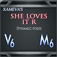 Loves It Rough - Poses For V6 and M6