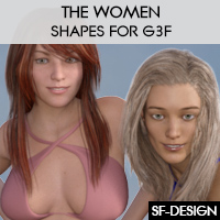 The Women - Shapes For Genesis 3 Female
