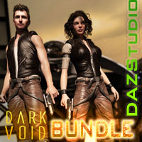 Dark Void ZX01 For G3 Bundle For Daz Studio