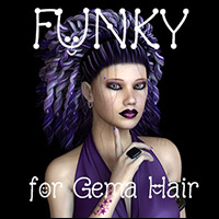 Funky For Gema Hair