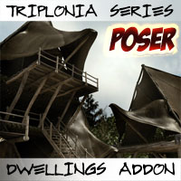 Triplonia Dwellings Construction Set Add-On Poser