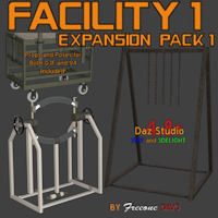 Facility 1 Expansion Pack 1 for DazStudio 4.8+