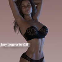 Sexy Lingerie For Genesis 3 Female(s)