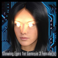 Glowing Eyes For Genesis 3 Female(s)
