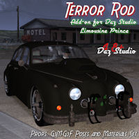 Terror Rod Add-On For Daz Studio Limousine Prince