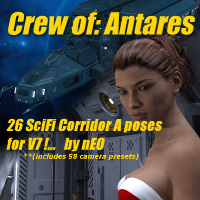 Crew Of Antares V7 Corridors