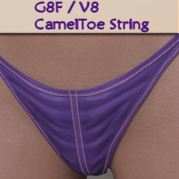 Camel Toe String For Genesis 8 Females