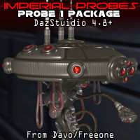 Imperial Probes "Probe 1" For DazStudio 4.8+