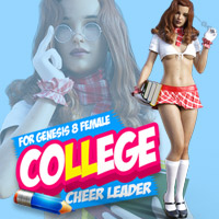 College Cheerleader For G8F