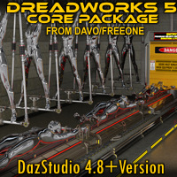 "Dreadworks 5" Core Package For DazStudio 4.8+