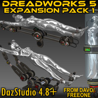 "Dreadworks 5" Expansion Pack 1 For DazStudio 4.8+