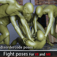 Fight Poses For Michael 8 And Victoria 8