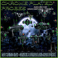 Chrome Plated Probes For Davo Imperial Probes Daz Studio