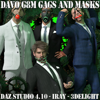 Legacy Classic Davo "Genesis 8 Male Gags And Masks"