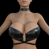 Breast Implant Morphs G8F and Free BRA