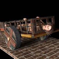 Legacy Dendras Slave Cart For Daz Studio