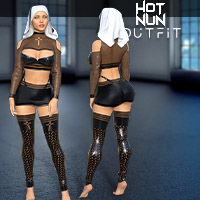 HOT NUN OUTFIT G8F