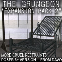 The Grungeon "Expansion Pack 2" For Poser