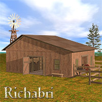 Horse Barn Set