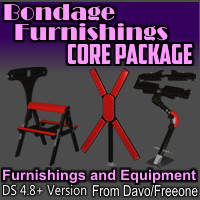 Bondage Furnishings Core Package For Daz Studio