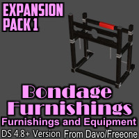 Bondage Furnishings Expansion Pack 1 For Daz Studio