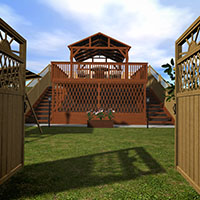 Backyard Patio Set