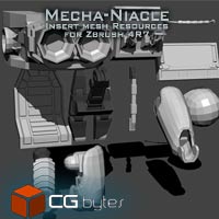ArtDev Mechaniacle Zbrush Resources 1