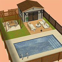 Backyard Pool Set